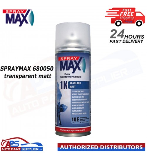 SPRAYMAX 680050 transparent matt 400ml 1K KLARLACK MATT AEROSOL